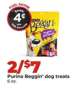 Hy-Vee PURINA Beggin' Dog Treats offer