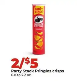 Hy-Vee Party Stack Pringles crisps offer