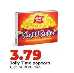 Hy-Vee Jolly Time Popcorn offer