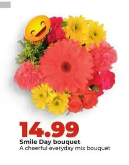 Hy-Vee Smile Day bouquet offer