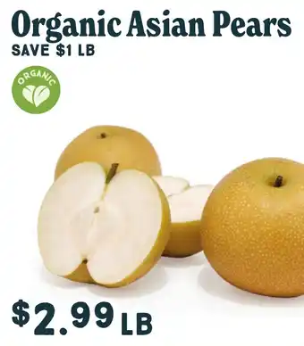 Organic Asian Pears