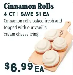 Market of Choice Cinnamon Rolls offer