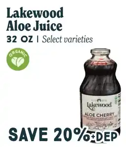Market of Choice Lakewood aloe juice offer
