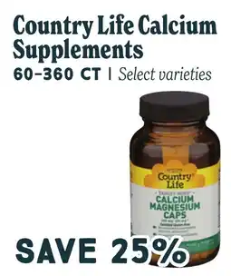 Market of Choice Country Life Calcium Magnesium Caps offer