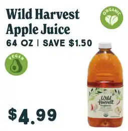 Market of Choice Wild Harvest Apple Juice offer