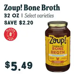 Market of Choice Zoup! Bone Broth offer