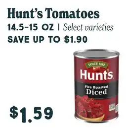 Market of Choice Hunt's Tomatoes offer