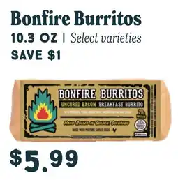 Market of Choice Bonfire Burritos offer