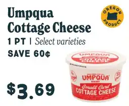 Market of Choice Umpqua Cottage Cheese offer