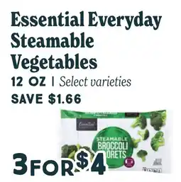 Market of Choice Essential Everyday Steamable Vegetables offer