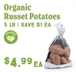 Market of Choice Organic Russet Potatoes offer