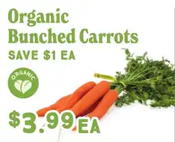 Market of Choice Organic Bunched Carrots offer
