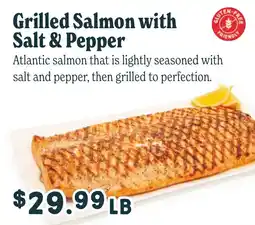 Market of Choice Grilled Salmon with Salt & Pepper offer