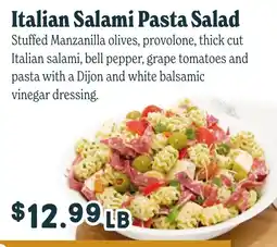 Market of Choice Italian Salami Pasta Salad offer