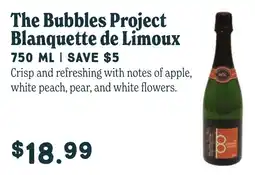 Market of Choice The Bubbles Project Blanquette de Limoux offer