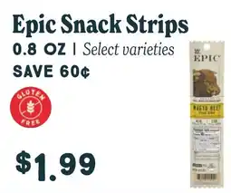 Market of Choice Epic Snack Strips offer