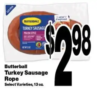 Butterball Turkey Sausage Rope