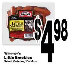 Super Saver Wimmer's little smokies offer