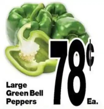 Large Green Bell Peppers