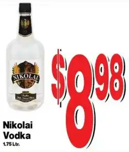 Super Saver Nikolai Vodka offer