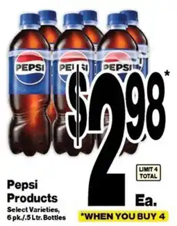 Super Saver Pepsi Products offer