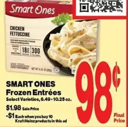 Super Saver Smart Ones Frozen Entrées offer