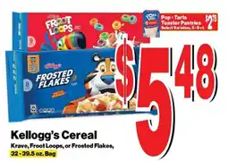 Super Saver Kellogg's Cereal offer