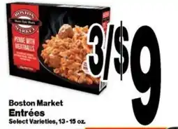 Super Saver Boston Market Entrées offer