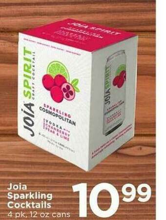 Joia Sparkling Cocktails