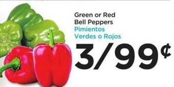 Food 4 Less Green Or Red Bell Peppers offer