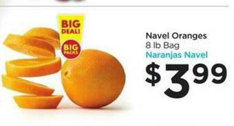 Food 4 Less Navel Oranges offer