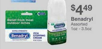 Kinney Drugs Benadryl offer