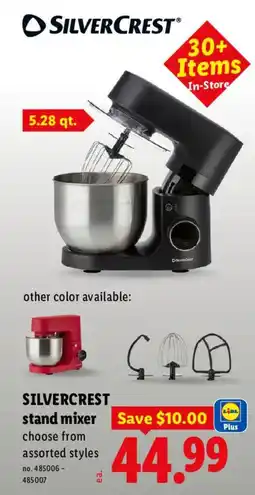 Lidl Silvercrest stand mixer offer