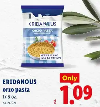Eridanous orzo pasta