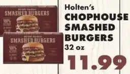 Sullivan's Foods Holten's chophouse smashed burgers offer
