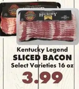 Sullivan's Foods Kentucky Legend sliced bacon offer