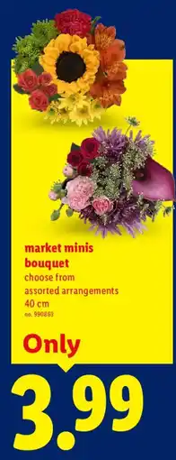 Lidl Market Minis Bouquet offer
