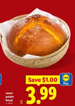 Lidl Lidl sweet potato bread offer