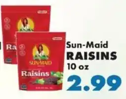 Sullivan's Foods Sun-Maid raisins offer