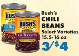 Sullivan's Foods Bush's chili beans offer