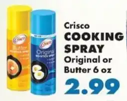 Sullivan's Foods Crisco cooking spray offer