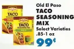 Sullivan's Foods Old El Paso taco seasoning mix offer