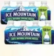 Sullivan's Foods Ice Mountain natural spring water offer