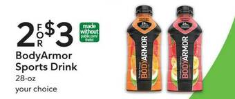 Publix Bodyarmor Sports Drink offer