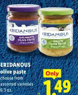 Lidl Eridanous olive paste offer