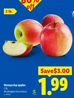 Lidl Honeycrisp apples offer
