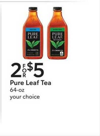Publix Pure Leaf Tea offer
