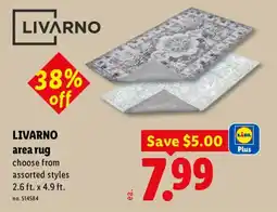 Lidl Livarno area rug offer