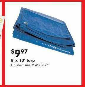 Valu Home Centers 8' X 10' Tarp offer