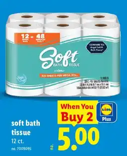 Lidl Soft bath tissue offer